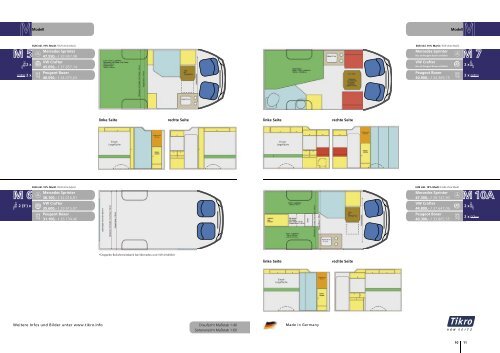 preiskatalog und grundrisse der neue tikro - KARAVAN SERVIS