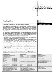 Mitteilungsblatt Nr. 17 vom 26. April 2011 (pdf - Gemeinde ...