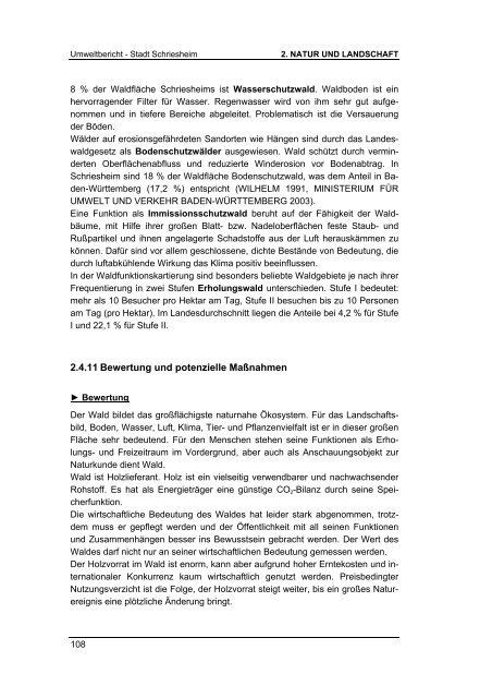 2. Natur und Landschaft 2.1 Naturräumliche ... - Stadt Schriesheim