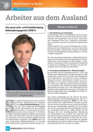 WIrtSCHaFt & reCHt - Hasberger_Seitz & Partner