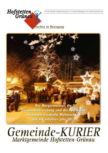 (4,97 MB) - .PDF - Marktgemeinde Hofstetten-Grünau