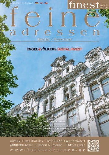 »feine adressen – finest« – Berlin 3 20