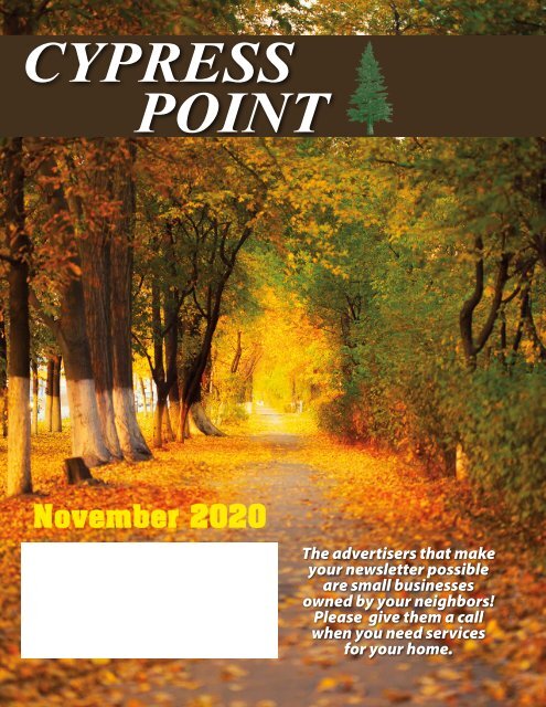 Cypress Point November 2020