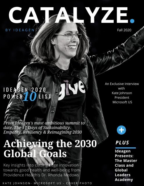 Catalyze Magazine Fall 2020 