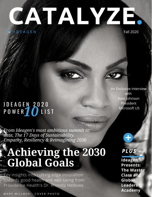 Catalyze Magazine Fall 2020 