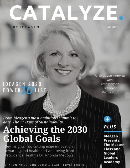 Catalyze Magazine Fall 2020 