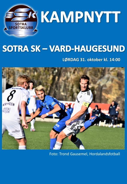 KAMPPROGRAM SOTRA VARD-HAUGESUND