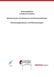 Prognose Stromentwicklung - EnergieRegion Nürnberg e.V.
