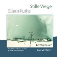 Stille Wege - Silent Path - Gerhard Rasser, Gabriele Walter
