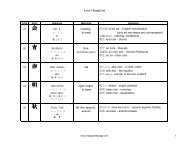 Level 3 Kanji List - The Japanese Page