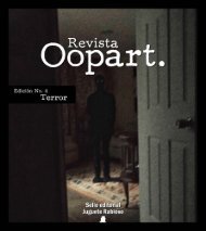 Edición No. 4 Revista Oopart: Terror