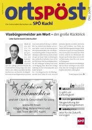 2 ortspost - SPÖ Kuchl