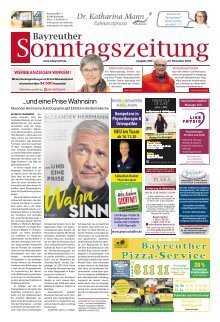 2020-11-01 Bayreuther Sonntagszeitung