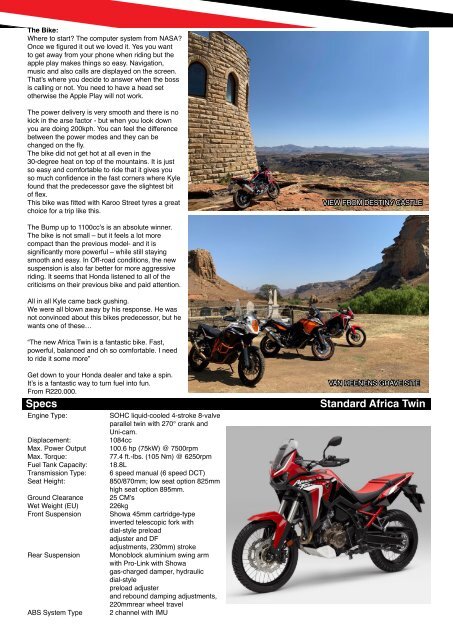 Dirt and Trail Magazine October 2020
