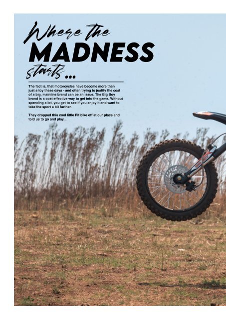 Dirt and Trail Magazine October 2020