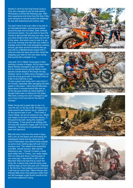 Dirt and Trail Magazine October 2020