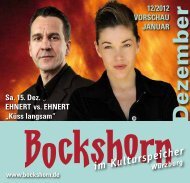 Download Programmheft DEZEMBER - Bockshorn