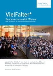 VielFalter* Bauhaus-Universität-Weimar