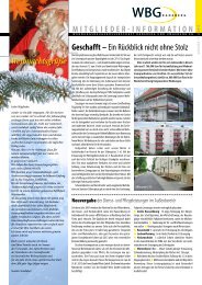 MiTGLiEDEr-inforMaTion - Wohnungsbaugenossenschaft Radeberg ...