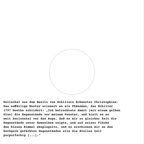 Schillers Spiele ... eine Interimsausstellung im Literaturmuseum der Moderne