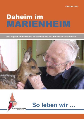 Daheim im Marienheim - Alten- und Pflegeheim Marienheim