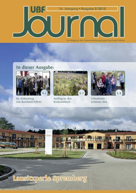 Ubf Journal Unternehmensgruppe Burchard Fuhrer