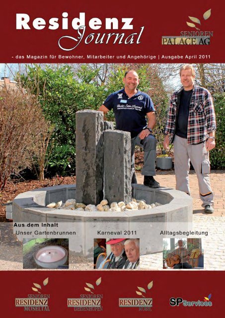 Ausgabe April 2011 | Seite 1 - Seniorenresidenz Moseltal