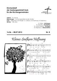 Kleines Senfkorn Hoffnung - St Lukas