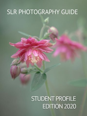 SLR Photography Guide - Student Profile Edition 2020