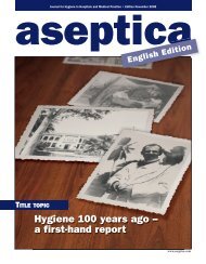 Hygiene 100 years ago – a first-hand report - aseptica