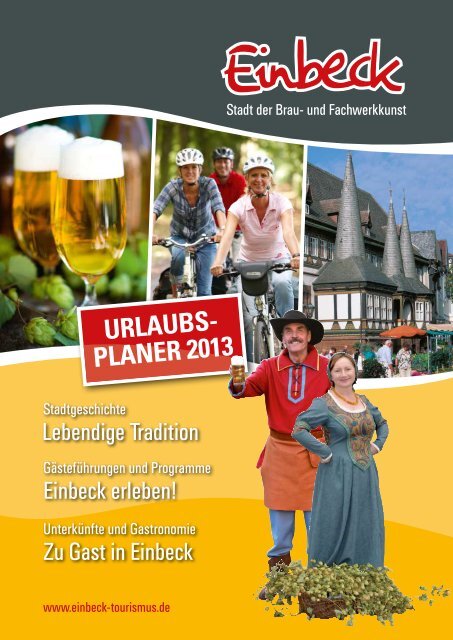 URLAUBS- PLANER 2013 - Einbeck Marketing
