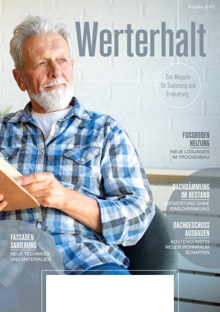 Werterhalt - Das Magazin für Sanierung und Erneuerung
