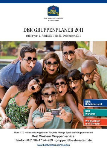 Telefon (0 61 96) 47 24 -289 · gruppen@bestwestern.de