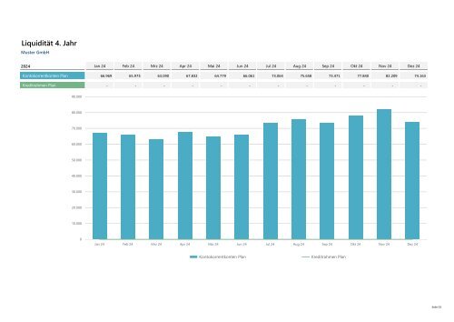 Korinth & Cie. Muster Finanzplan