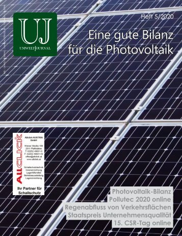 UMWELT JOURNAL 2020-5