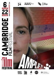 AMPLIFY! Film Festival Brochure (Cambridge)
