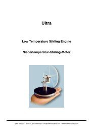 113.174 Funktionsmodell Stirling-Motor