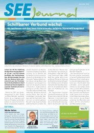 Schiffbarer Verbund wächst - Zweckverband Lausitzer Seenland ...