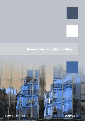 Bewertung von Immobilien - Domus Revision AG