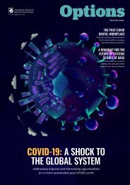 Options Magazine Winter 2020/2021 - COVID-19: A shock to the global system