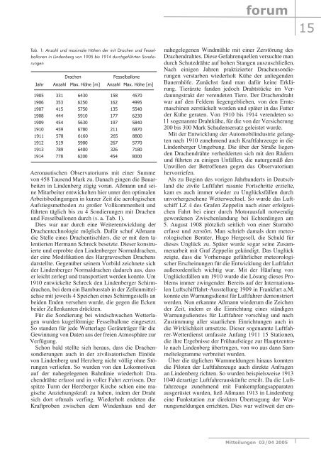 Mitteilungen DMG 03 / 04 2005 - Deutsche Meteorologische ...