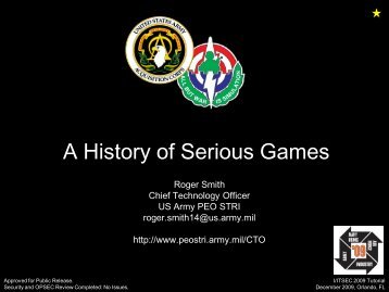 A History Of Serious Games - ModelBenders