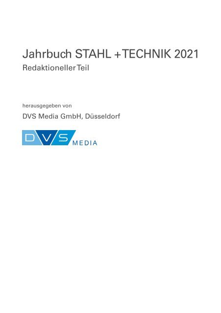 Jahrbuch STAHL + TECHNIK_2021_LP