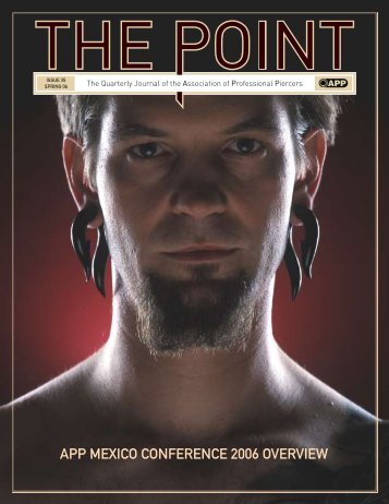 the point - Association of Professional Piercers