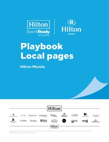 Hilton Manila EventReady Playbook Local Pages