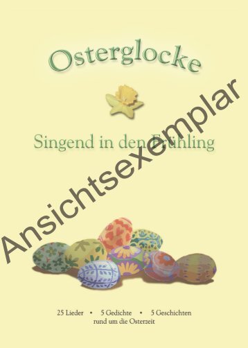 Osterglocke Ansichtsexemplar