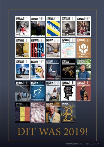 Interior Business Magazine op naar 2020
