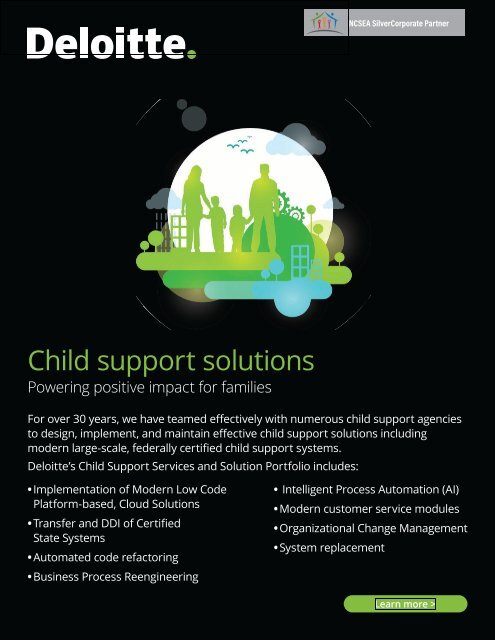 NCSEA Connections: Child Support Product and Services Guide