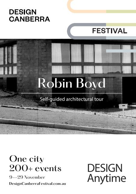 DESIGN Anytime - Robin Boyd