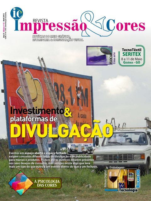 Investimento - Revista IMPRESSÃO & CORES